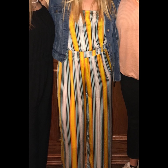 Striped Jumpsuit - Picture 2 of 2